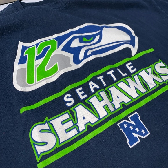 NFL Seattle Seahawks 12th Man T-Shirt | Size XL - Picture 5 of 9